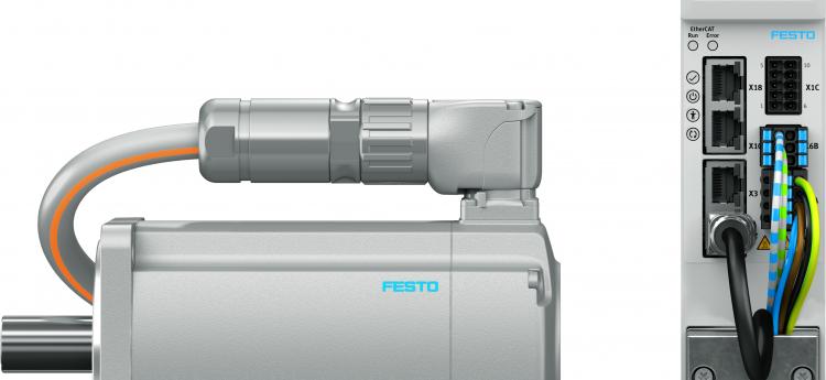 Servoantriebsregler CMMT / Servomotor EMMT