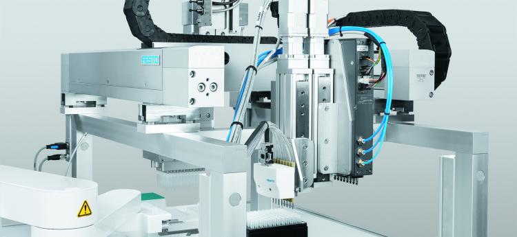 Laborautomation - Drehgreifmodul EHMD