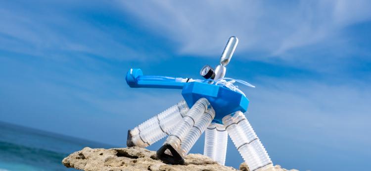 UC San Diego - Jacobs School of engineering - Air-powered robot