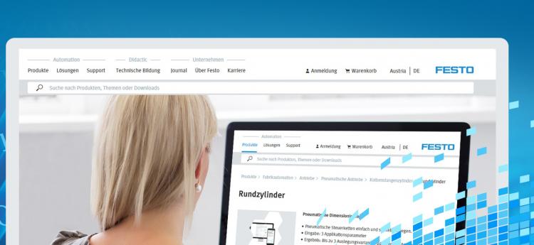 Neue Website - festo.at