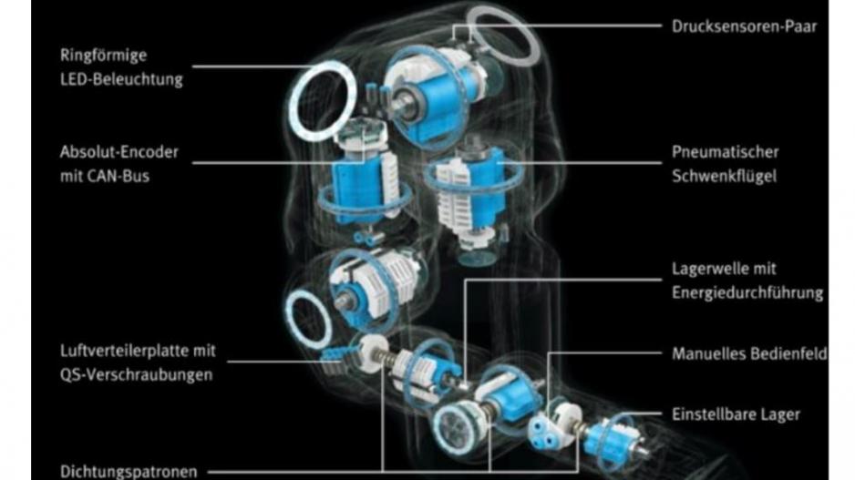 Festo Learning Network - Skizze BionicCobot